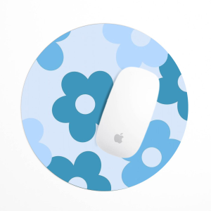 Daisy Floral Aesthetic Mouse Pad