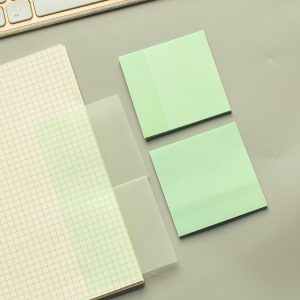 Green Transparent Sticky Note
