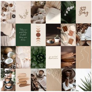 20 PCS Rustic Aesthetic Wall Collage Kit