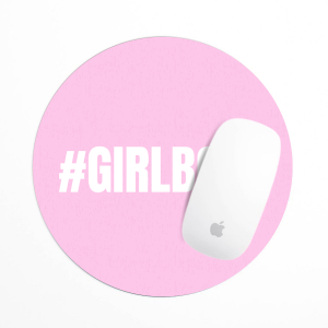 #Girlboss Mouse Pad